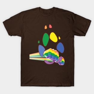 Bear Pride Paw T-Shirt